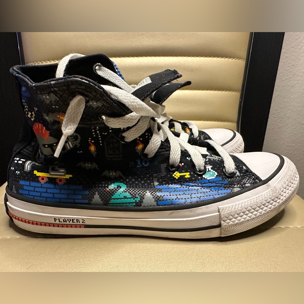 Gamer hi top Converse 4Y